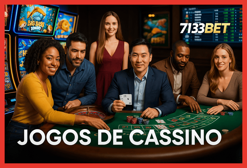 Jogos de cassino online inovadores e emocionantes na 7133BET